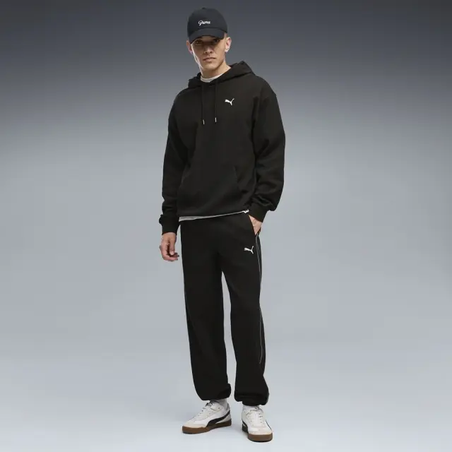 Puma Men's Class Material Sweatpants Μαύρο 694300-01 (Puma) - Small 2