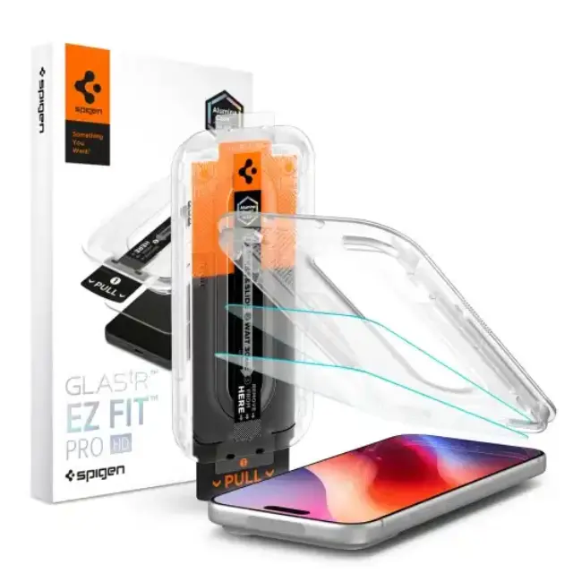 Spigen Glass tR EZ Fit Pro HD 2 Pack, transparency - iPhone 18 Pro Max/17 Pro Max/16 Pro Max 2