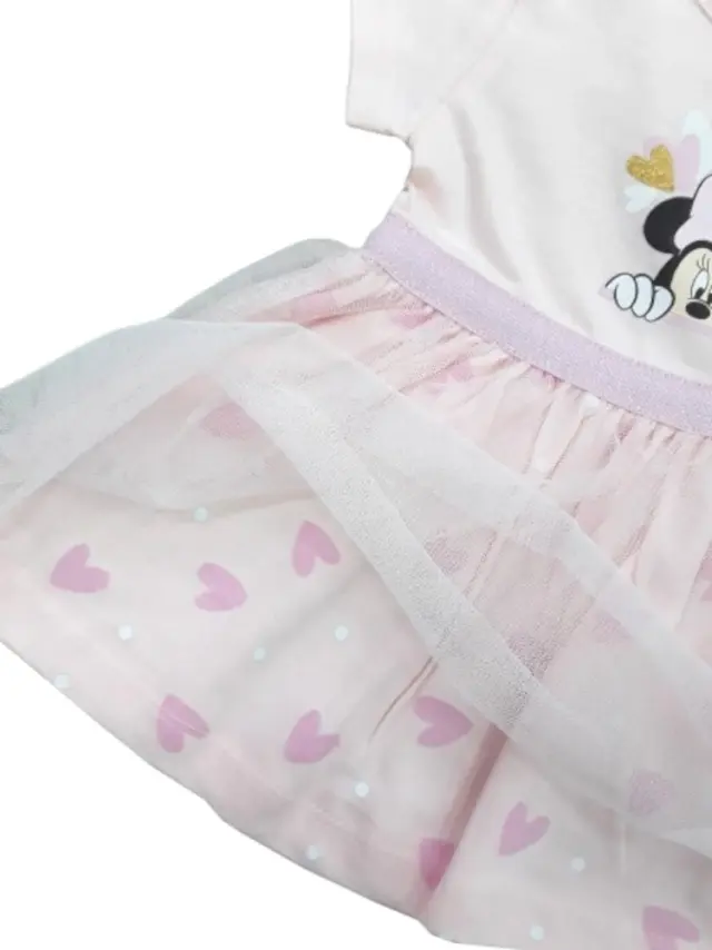 Φόρεμα με Κορδέλα Minnie Baby Pink 8030269 - 12 M (80cm) 3