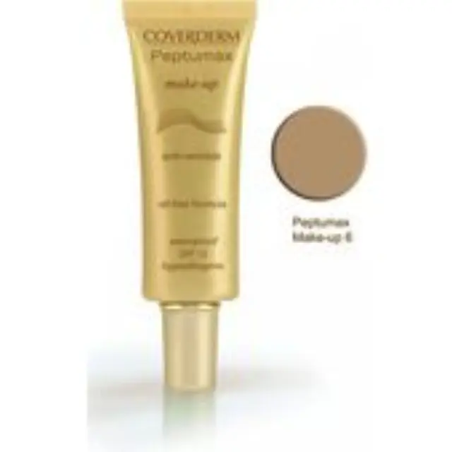 Coverderm Peptumax Make Up Αντιρυτιδικό Με Αντηλιακή Προστασία No6 SPF15 30ml