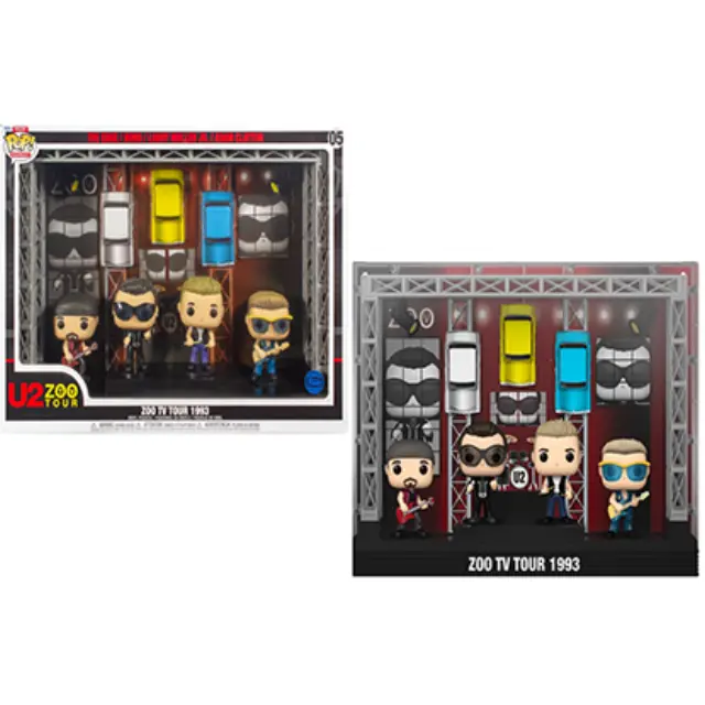 Funko Pop! Moment: U2 Deluxe - Zoo TV Tour 1993 #05 Figure