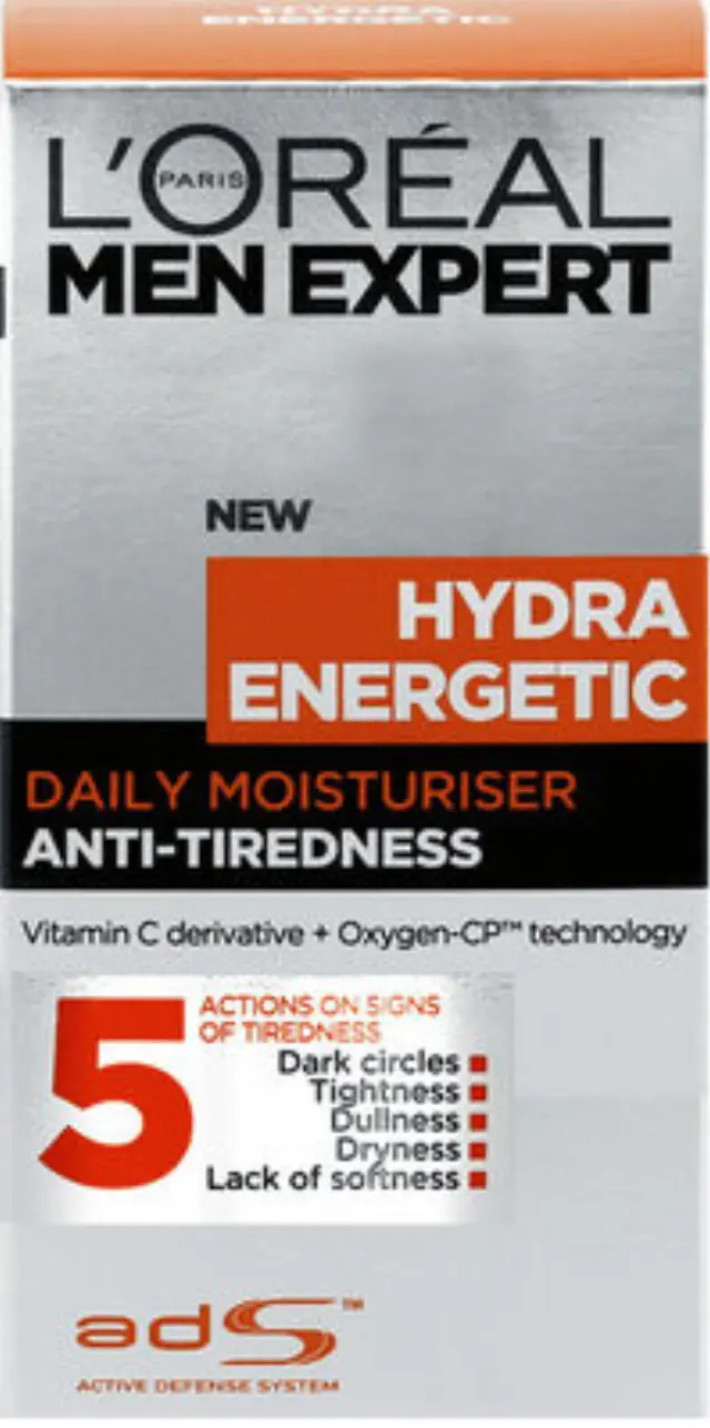 Men Expert Hydra Energetic 24ωρη Ενυδατική Κρέμα Κατά Των Σημαδιών Κούρασης 50ml