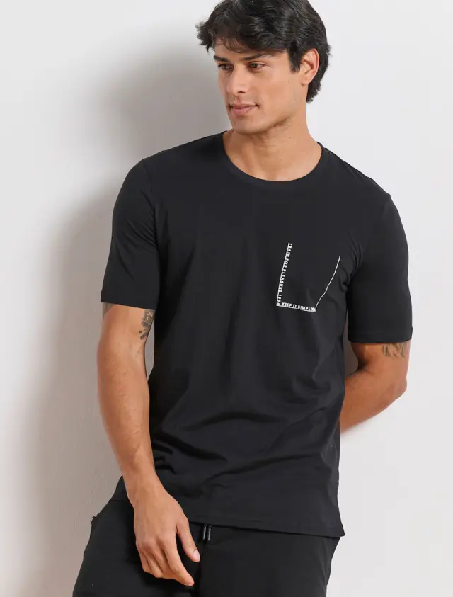 Bodytalk T-shirt Black 1251-952428 - 2XL