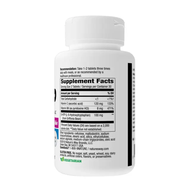 Nature's Way 5-HTP 60 Tablets 2