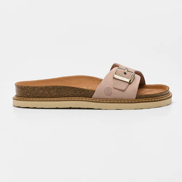 Genuins Πέδιλα Γυναικείο δέρμα Nubuck Ροζ GEN/TORONTO VELOUR G106263 ROSE