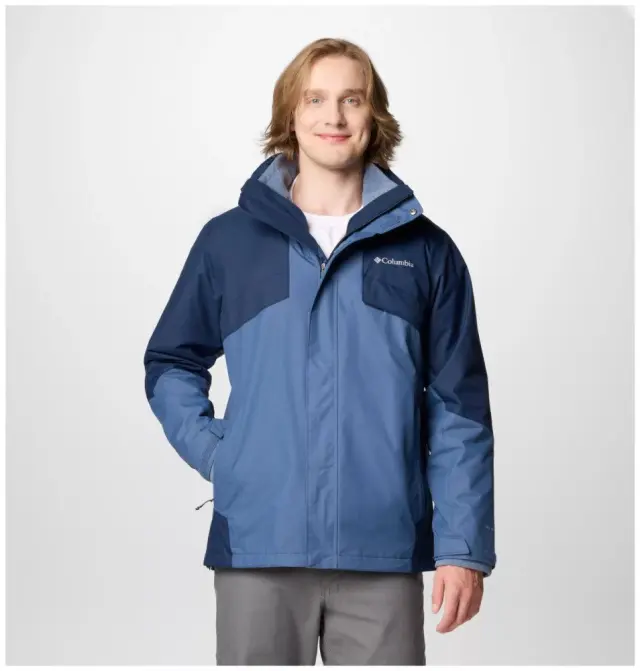 M Bugaboo™ III Fleece Interchange Jacket Dark Mountain/Collegiate Navy Ανδρικό Μπουφάν Columbia - 2096904-478