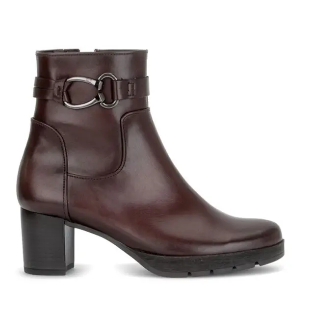 Gabor Μποτάκια Γυναικείο δέρμα Μπορντώ GAB/72072 005-BORDO - 38