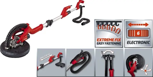 Einhell TC-DW 225 - Τριβείο Τοίχου Τηλεσκοπικό 600W (4259930) 3