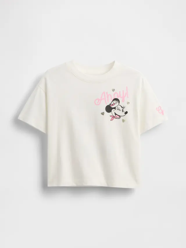 Gap Ã— Disney Βρεφική & Νηπιακή Relaxed Graphic Μπλούζα New off white - 6-12M