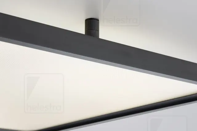 VIRTO Φωτιστικό Οροφής LED Direct / Indirect – Ultra Flat Μαύρο 3000K Dimmable 2