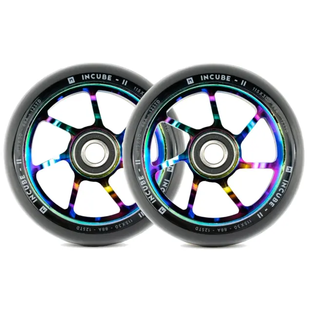 Ethic DTC Incube V2 Freestyle Scooter Wheel - Neochrome Γυαλιστερό - 110mm 2