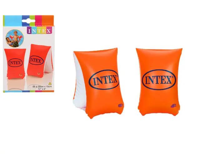 Φουσκωτά μπρατσάκια κολύμβησης Intex Deluxe Large - Για παιδιά 6-12 ετών I03400530 2
