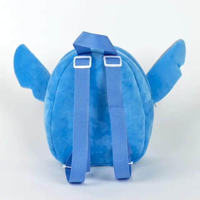Disney Lilo + Stitch Λούτρινο Παιδικό Σακίδιο Πλάτης 22×18×8 cm 2