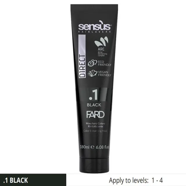 Sensus Direct Fard Black .1 Color Enchancing Mask 200ml 2