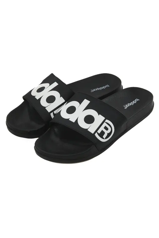 Body Action Men's Summer Pool Slides Black 093302-02-01 - 44
