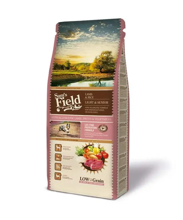 Sam's Field Low Grain Light Senior Lamb & Rice 2.5Kg Μονόχρωμο
