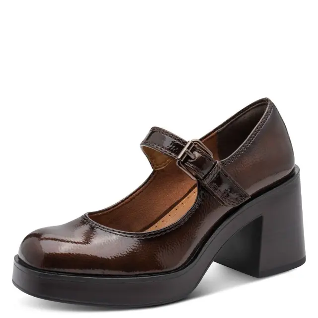 Γοβες Comfort με μπαρέτα Tamaris