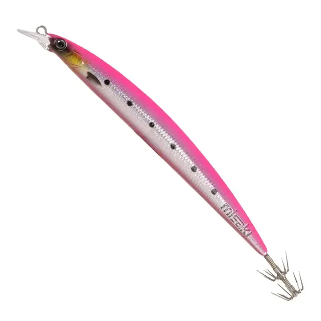 Καλαμαριέρα Misaki Squid Minnow – Τεχνητό Trolling για Καλαμάρια 125mm MISM12/PS Pink Sardine - UV
