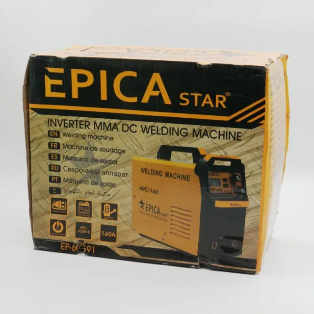 ΗΛΕΚΤΡΟΚΟΛΛΗΣΗ INVERTER 160A EPICA STAR TO-EP-60591 2