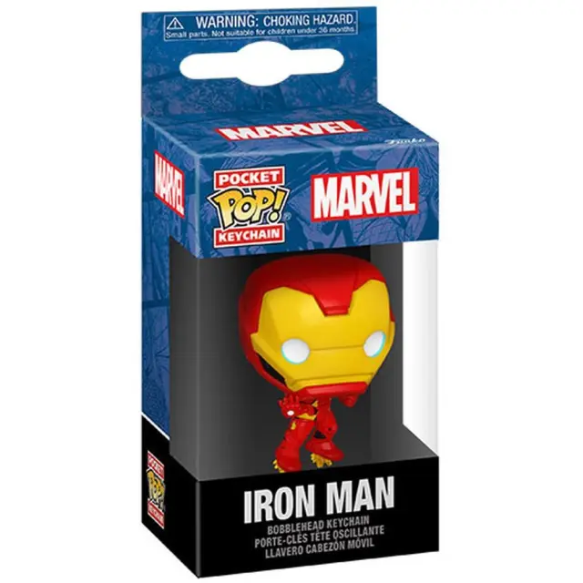 Φιγούρα μπρελοκ Funko Pocket Pop Marvel: New Classics - Iron Man Vinyl Figure Keychain 2