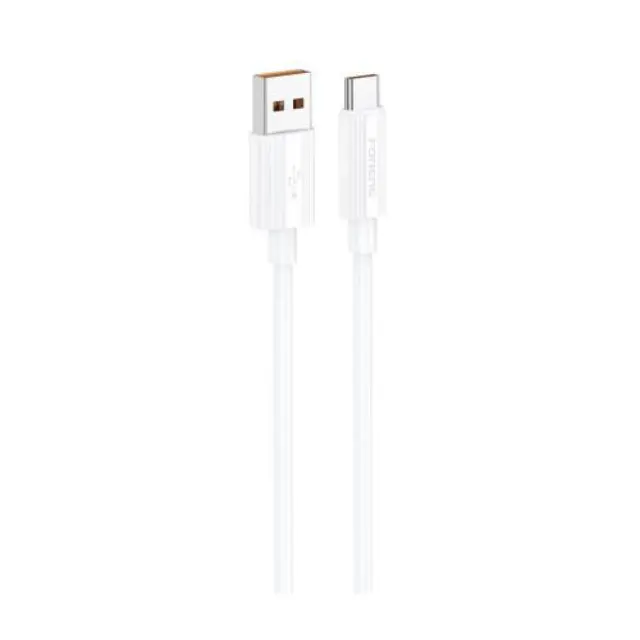 Καλώδιο Σύνδεσης USB 2.0 Foneng XS07 USB A σε USB C 15W 3Α 1.2m Λευκό N68719