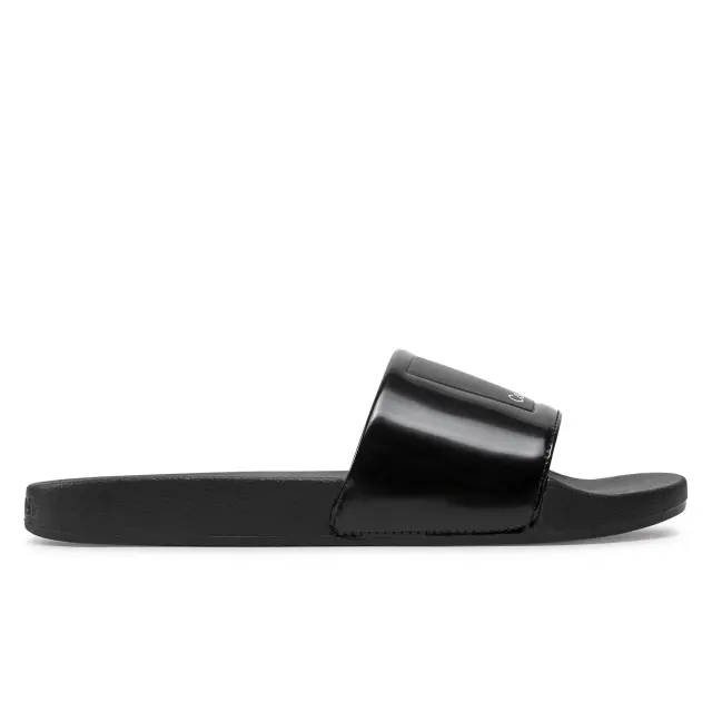 Ανδρικές Παντόφλες Pool Slide Calvin Klein HM0HM01466 BEH Μαύρες Μαύρο - 44