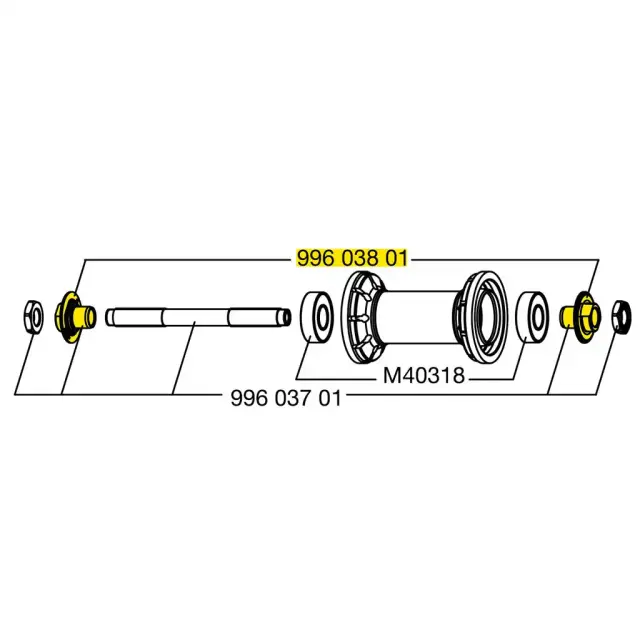 ΑΝΤΑΛΛΑΚΤΙΚΟ MAVIC SHORT SUPPORT EXTENSION