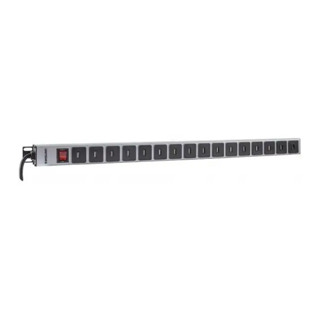 Intellinet Rack Power Strip 16-socket USB-A Gray (164498)