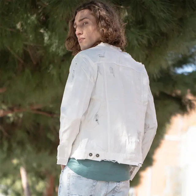 Mπουφάν Noshame® Jean Λευκό - 362305 - S 2