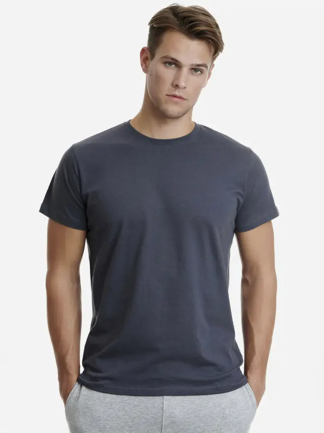 Walk ανδρικό βαμβακερό T-Shirt W1915-09