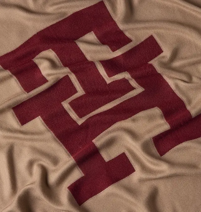 Φουλάρι TOMMY HILFIGER TH Naval Square 16651 Μπεζ 3