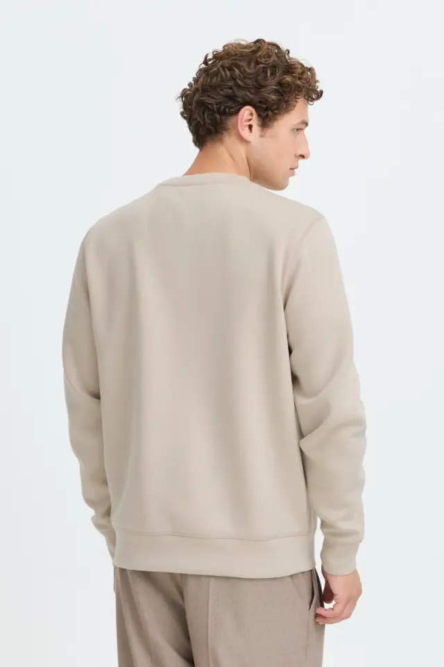 Casual Friday Aνδρικό SEBASTIAN Φούτερ – Beige - XXL 2
