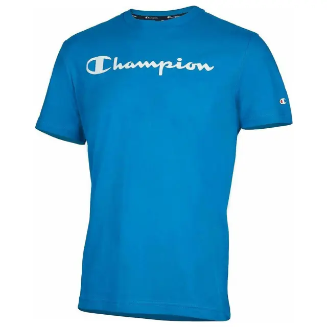 CHAMPION T-SHIRT ΜΕ ΣΤΑΜΠΑ - M