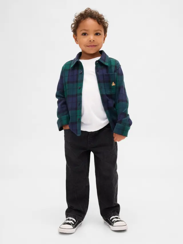 Βρεφικό & Νηπιακό Pull-On Baggy Τζιν Black - 18-24M