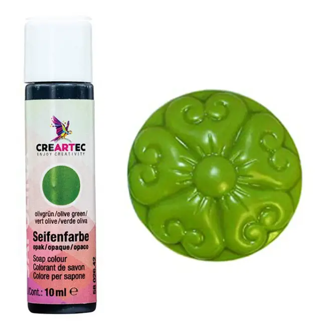 Χρώμα για Σαπούνι - Opaque Olive Green - 10ml