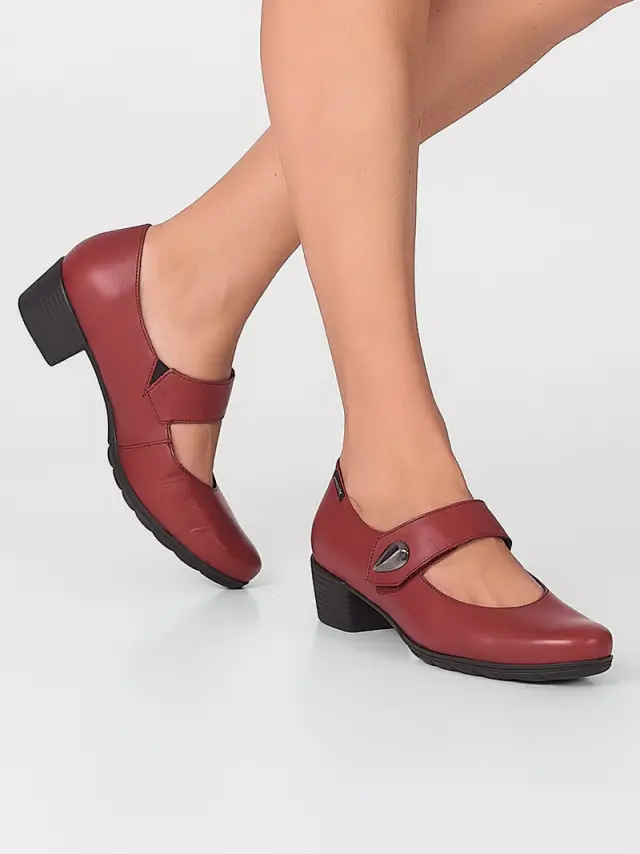 Mephisto Μπαρέτες Γυναικείο δέρμα Μπορντώ MEP/ISORA OXBLOOD - 40,5 2