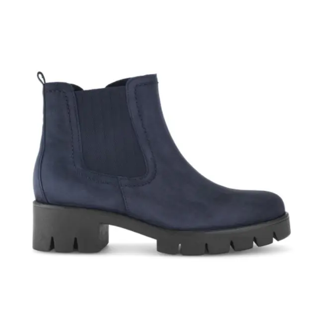 Gabor Μποτάκια Γυναικείο δέρμα Nubuck Μπλέ GAB/31710 36-BLUE - 36