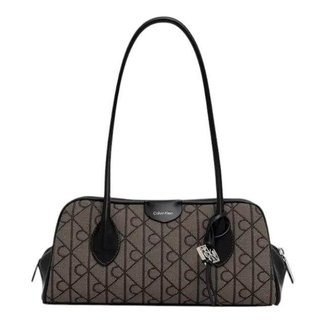 Γυναικεία Τσάντα Ώμου Calvin Klein LV04F3744G-8E3 Μαύρη Μαύρο - One Size