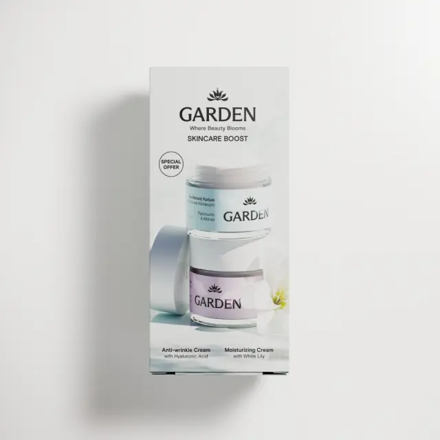 Garden | Skincare boost antiwrinkle cream 50ml + moisturizing cream 50ml | 1set