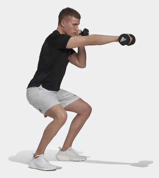 Adidas Train Icons 3-Bar Training Αθλητική Ανδρική Βερμούδα HK9538 - L 2