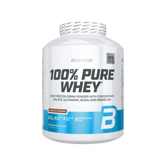 BioTechUSA 100% Pure Whey - 2270g Banana