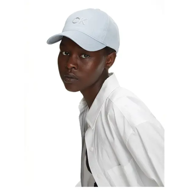Calvin Klein Γυναικείο Καπέλο Jockey Re-Lock Inlay Γαλάζιο 3