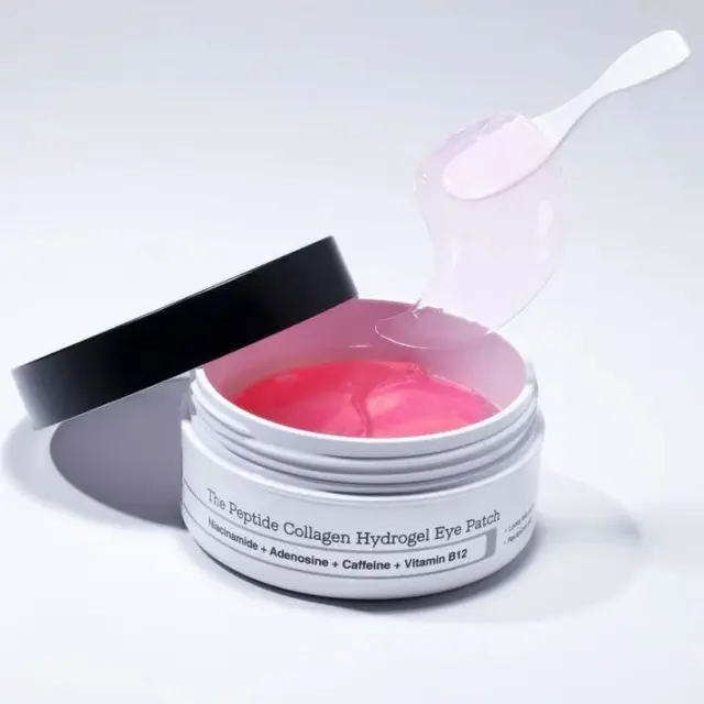 COSRX The Peptide Collagen Hydrogel Eye Patch Επιθέματα Ματιών με Κολλαγόνο, 4 Πεπτίδια, Νιασιναμίδη + Καφεΐνη για Μαύρους Κύκλους και Ενυδάτωση – 60τμχ 3