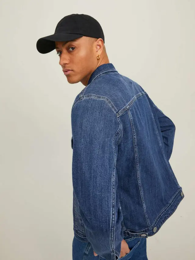 JJIALVIN JJJACKET AKM 004 NOOS Blue Denim - S 2