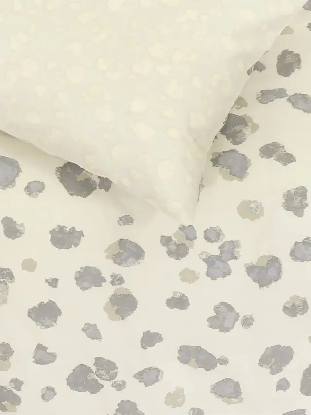 Σετ Παπλωματοθήκη 165x245 Μονή Kocoon Crystal Μπεζ 100% βαμβακερό 2