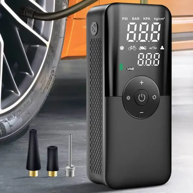 Τρόμπα ελαστικών αεροσυμπιεστής – Carsun tire inflator 100psi