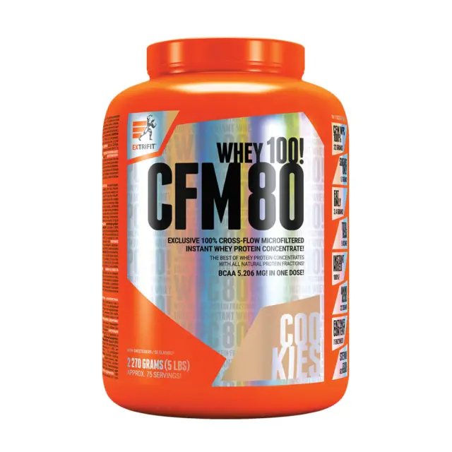 Extrifit CFM Instant Whey 80 cookies, 2270-g