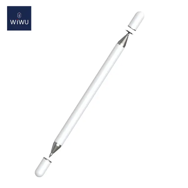 WiWU Pencil One 2 in 1 Universal Stylus Pen for Smart Phone Tablet Writing Pen Λευκό