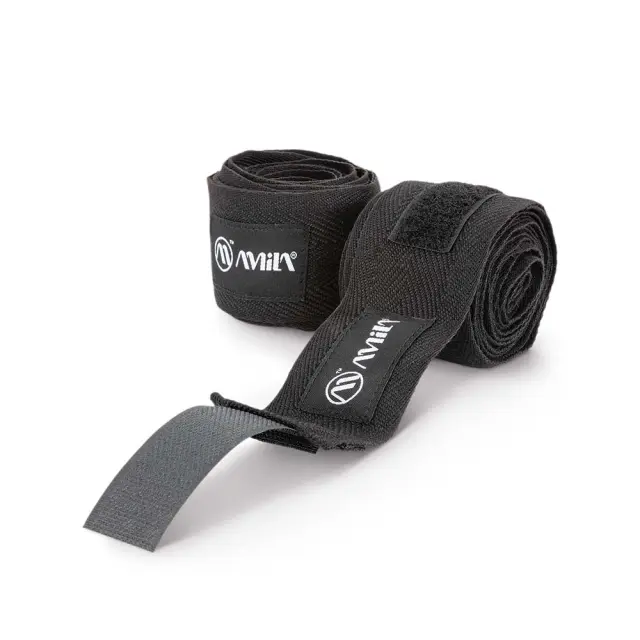 Amila Adult 3m Boxing HandWrap Bandage Μαύρο 32000 (Amila) - One Size