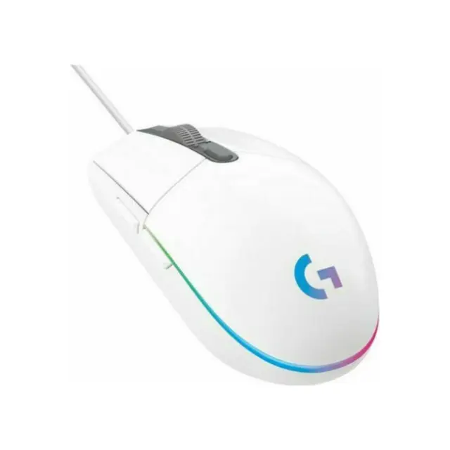 Logitech G203 Lightsync Gaming Mouse USB white (910-005797) (LOGG203WH) 3
